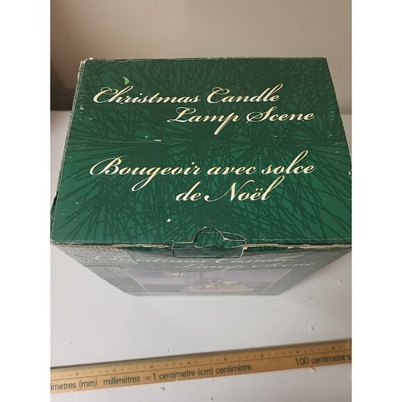 HOSTPICK colorful festive Christmas Scene with Real Candle Street Lamp In EUC - Picture 14 of 14